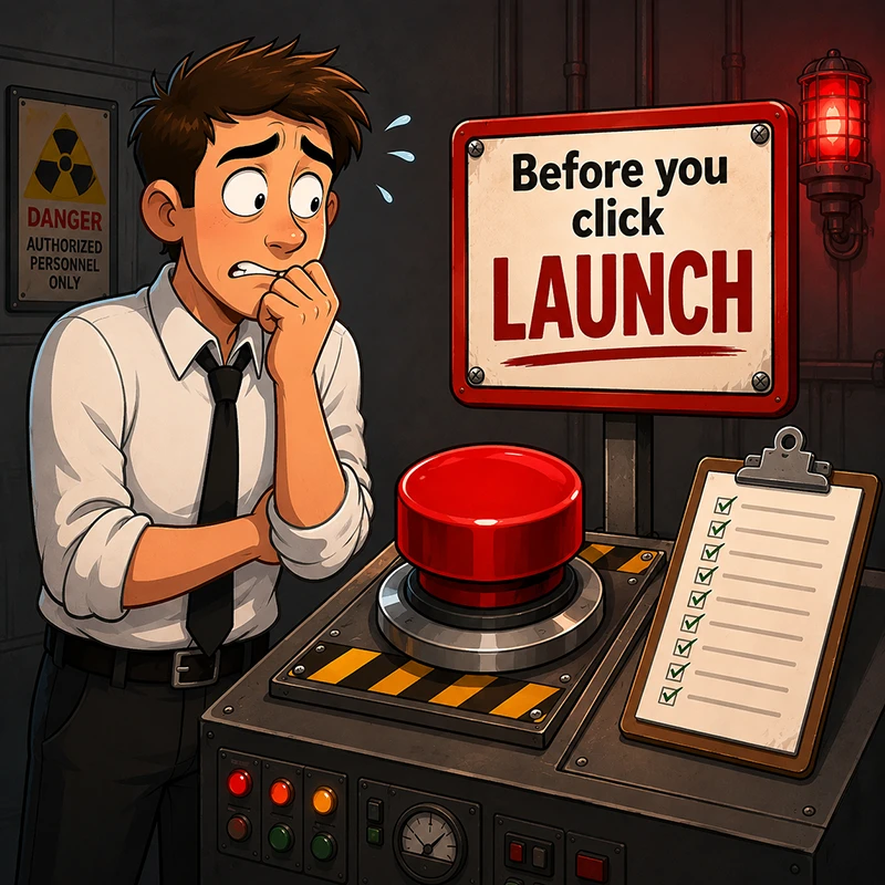 Before You Click Launch