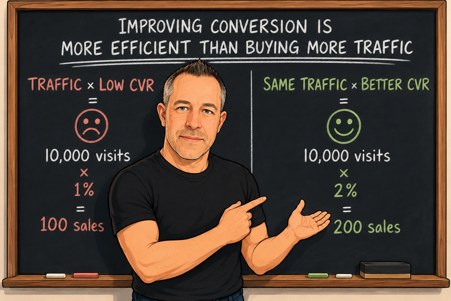Why More Traffic Won't Fix Your Sales Problem