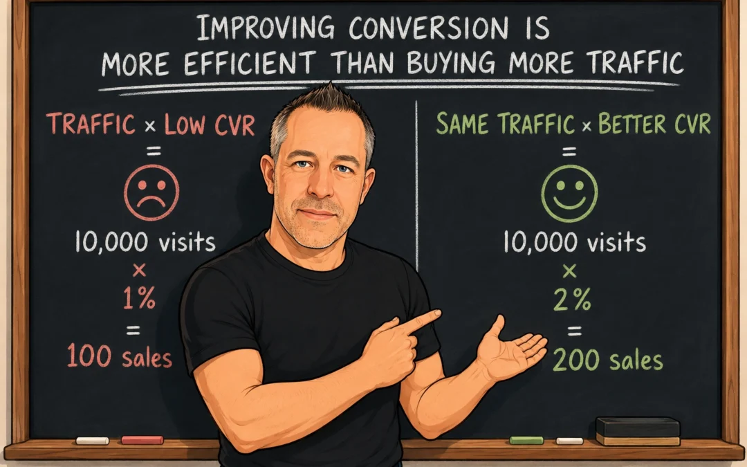 Why More Traffic Won’t Fix Your Sales Problem